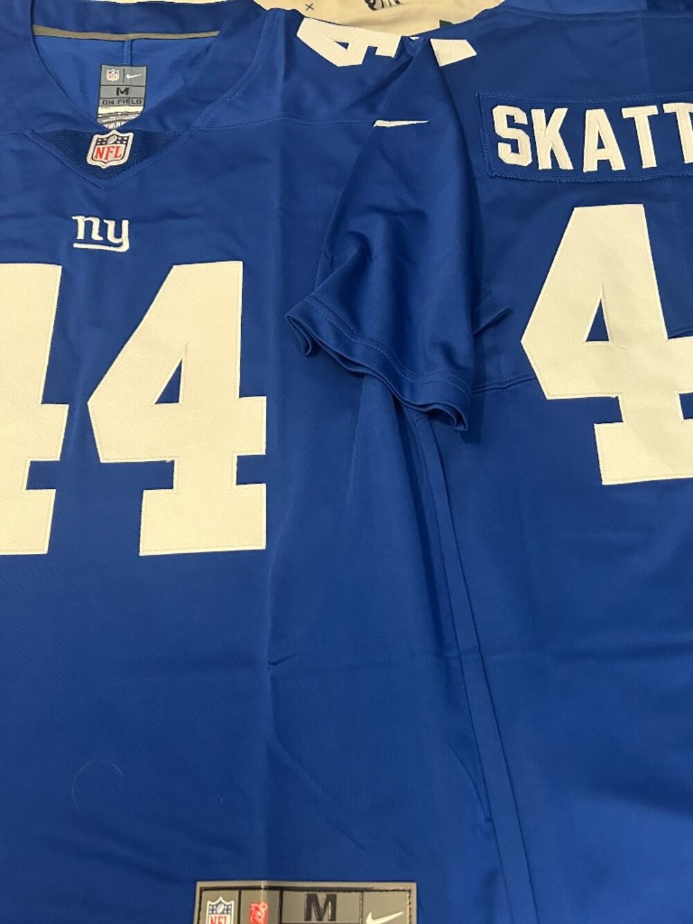 Nike NEW YORK GIANTS CAM SKATTEBO Vapor Ltd Men's JERSEY Sz M,L,XL,2X New w tags